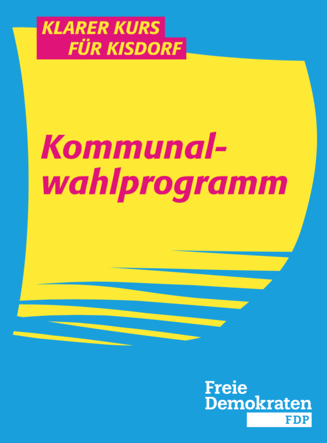 Kommunalwahlprogramm der FDP Kisdorf 2018